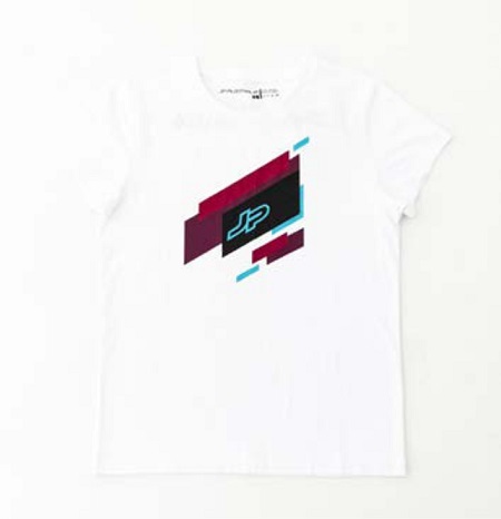 Футболка JP Women's T-Shirt S white/ berry