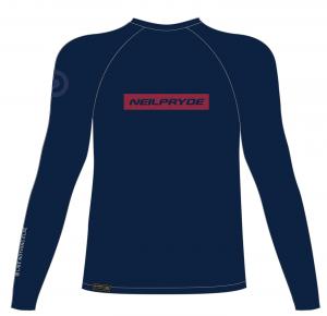 Гидромайка лайкр. NP 23 Rise Rash guard L/S L C2 deepblue