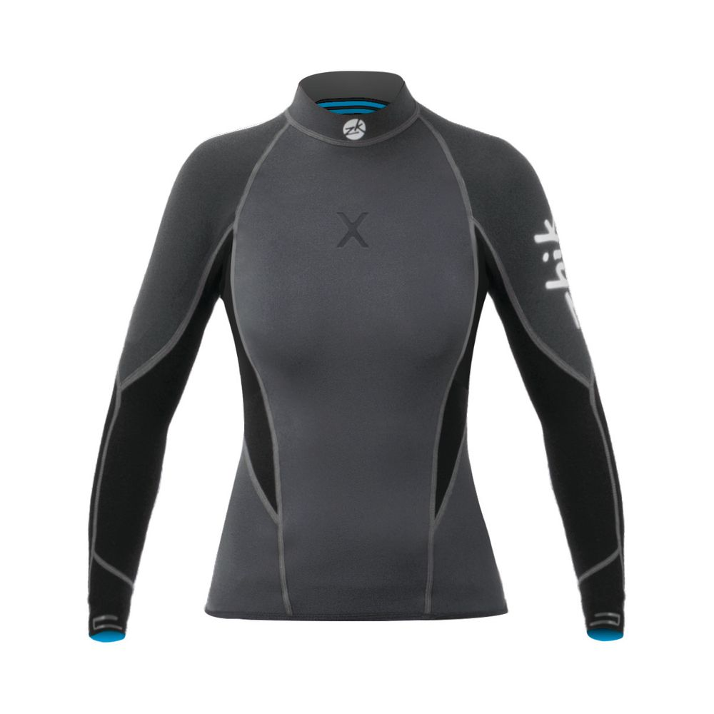 ZHIK 23 Microfleece X Top (Women) L Black