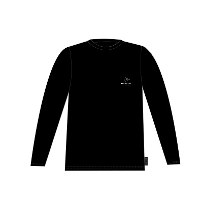 NP 22 Water Tee L/S S C2 navy/yellow