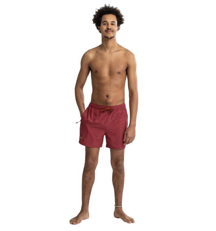 JOBE 24 Swimshort Men Burgundy Red XL