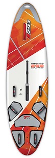 Доска виндсерфинг TAHE TECHNO 293 OD (включает: шарнир, петли, плавник, шверт)