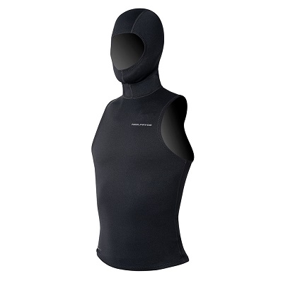 NP 23 Thermabase Hooded Vest 0,5mm M C1 Black