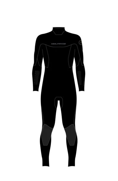Гидрокостюм NP 23 Wizard Fullsuit 5/4 BZ 56 C1 Black